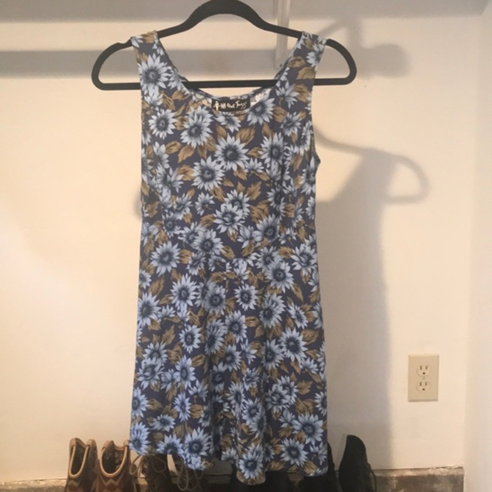 Vintage | Blue Daisy Dress